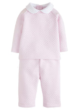 Quilted Pant Set - Light Pink