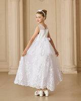 White Auresta Lace Sleeveless Dress