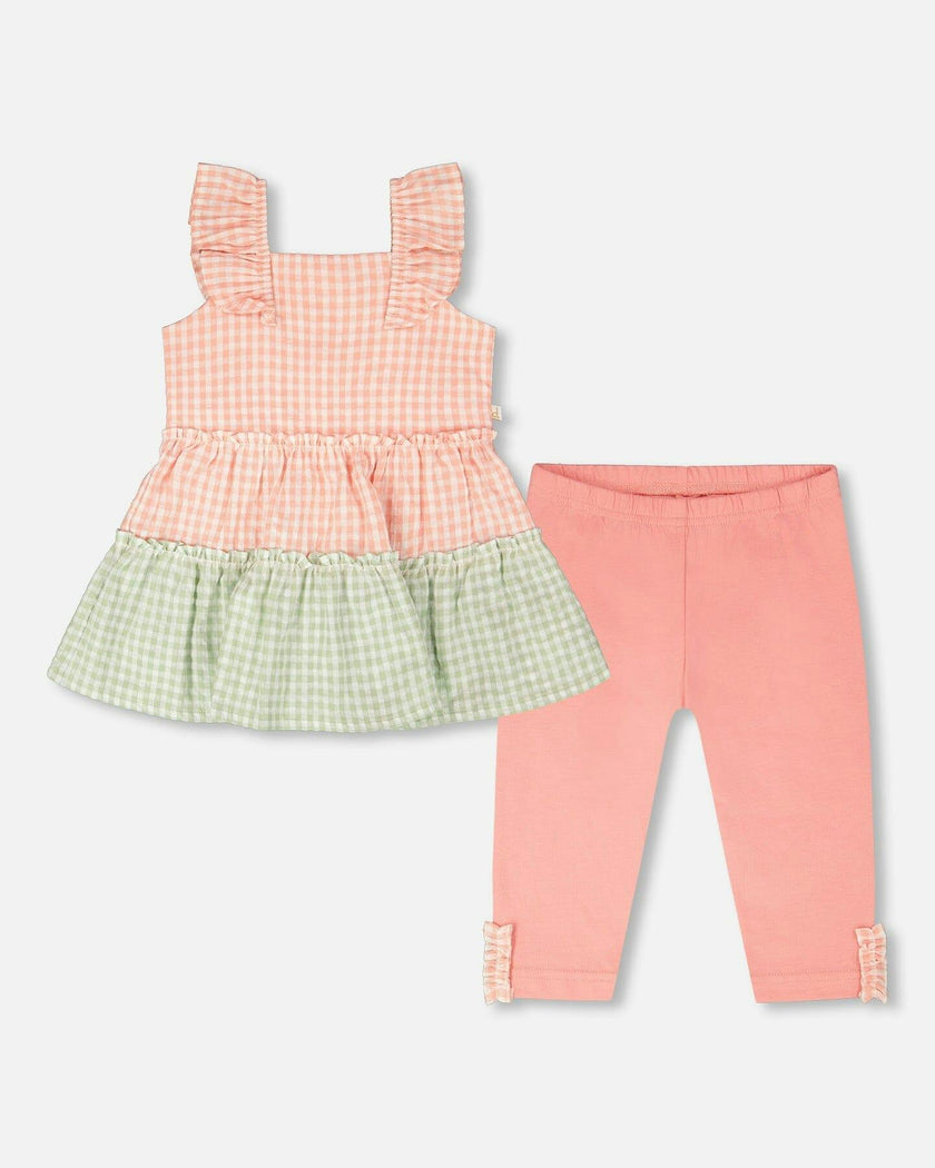 Tunic And Organic Cotton Capri Set