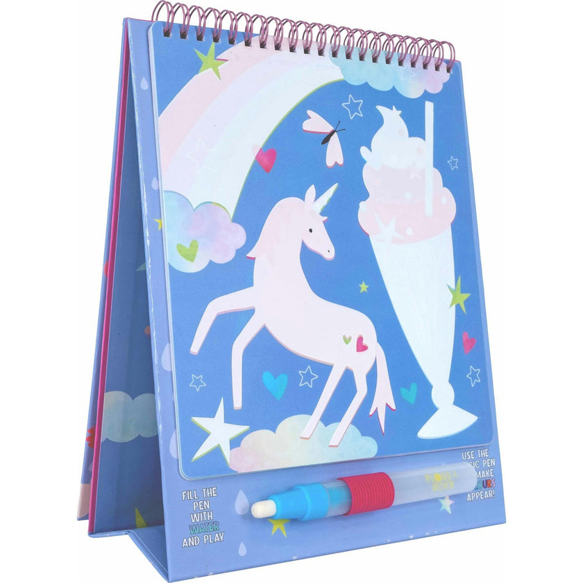 Magic Color Changing Water card Easel and Pen - Fantasy