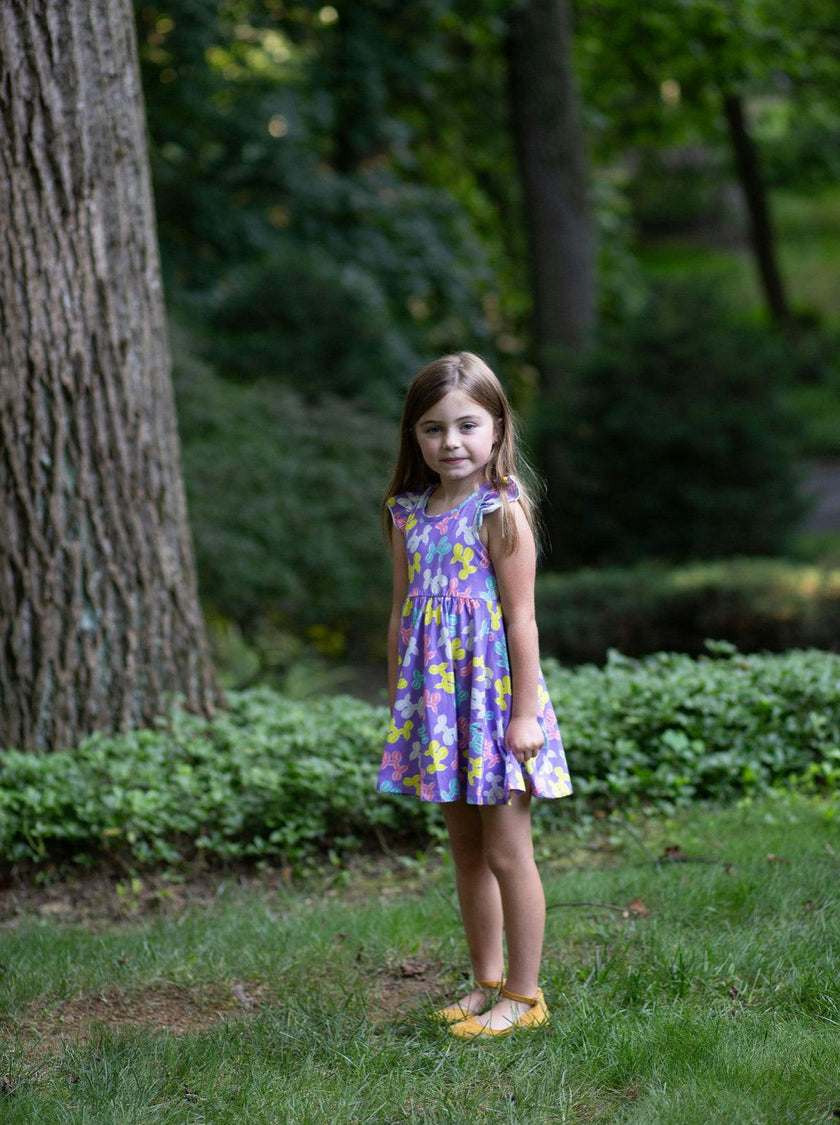 Racer Back Twirly Dress in Balloon Animals