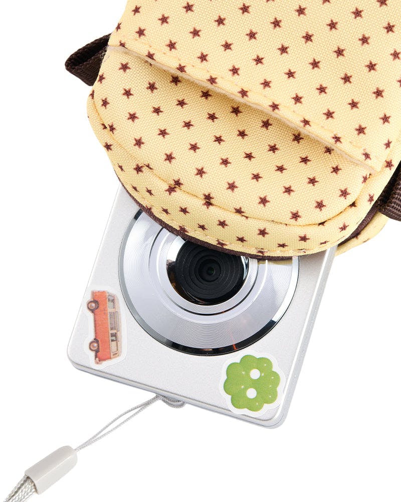 Camera Pouch - Yellow Stars