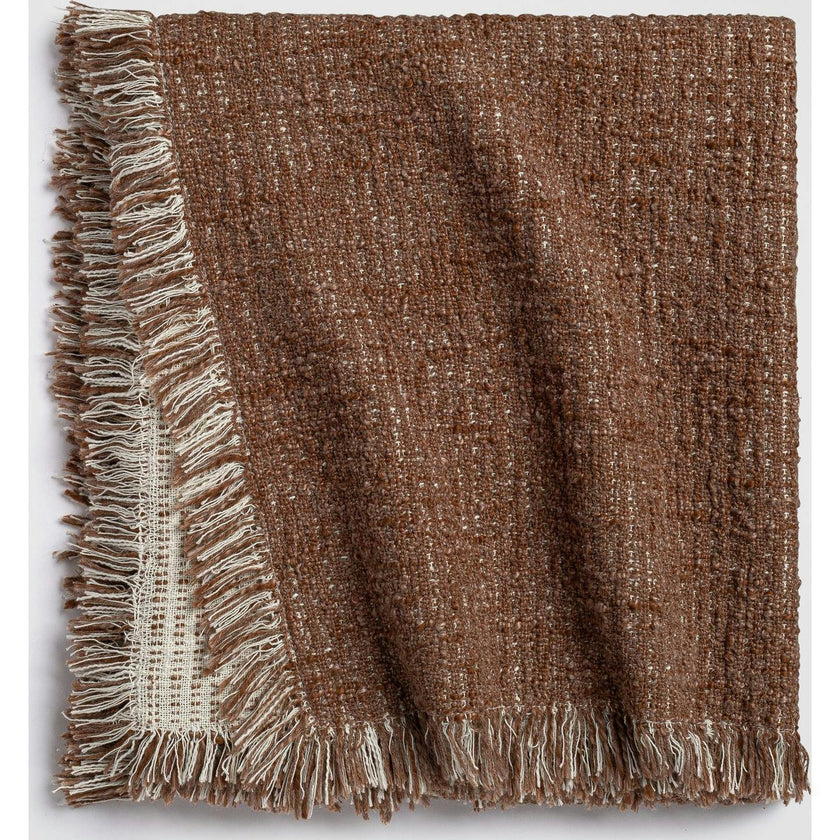 Reversible Chestnut Harmony Throw