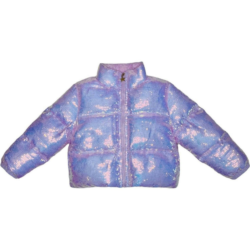 Lavender Shimmer Puffer
