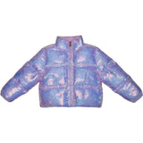 Lavender Shimmer Puffer