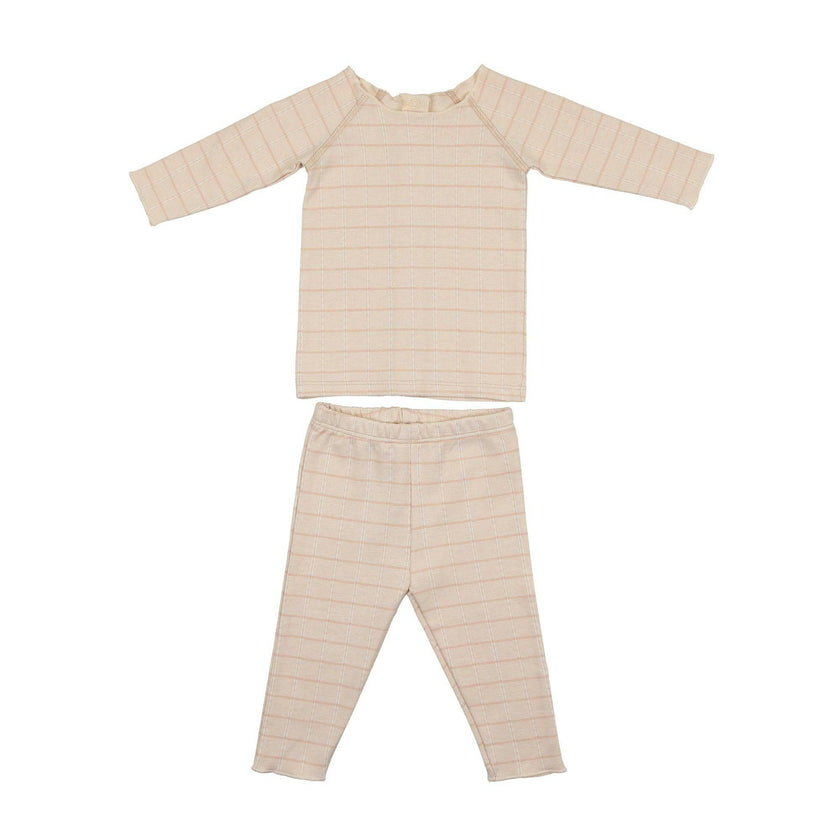 Raglan Sleeve Loungewear Set