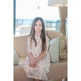 Ribbon Tie 3/4 Sleeve Dress