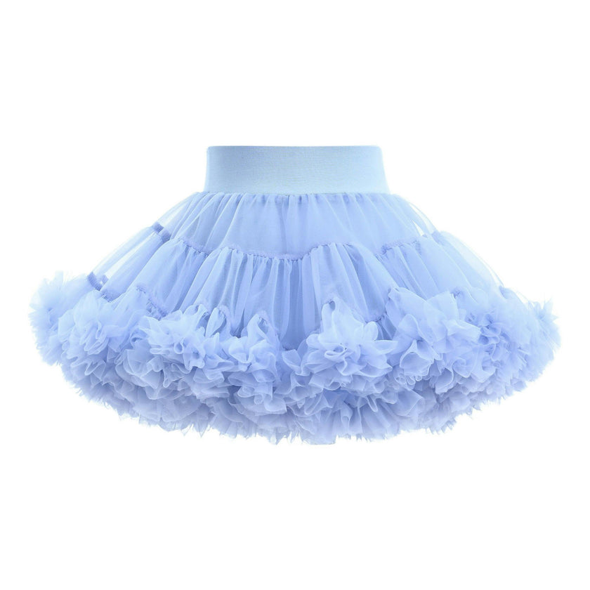 Purple Pastel Bow Tulle Skirt