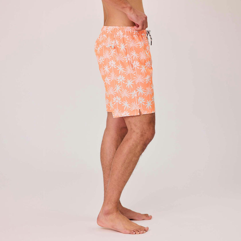 Mens Cali Palms Recycled Swim Short