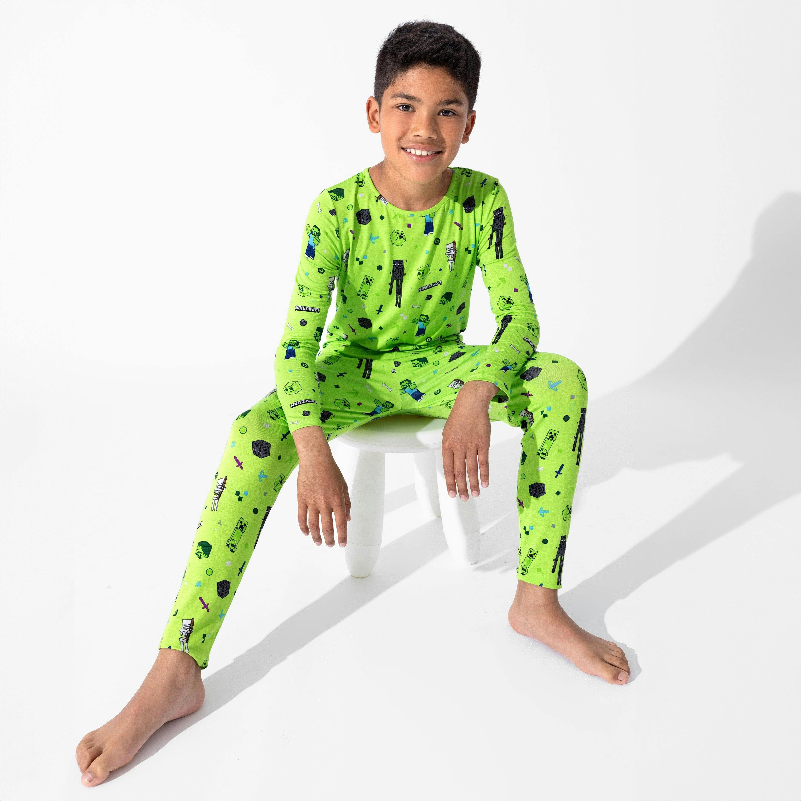 Minecraft Mob Squad Kids Pajamas