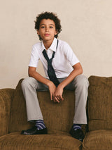 Benji Straight Pants | Washed Grey Knit
