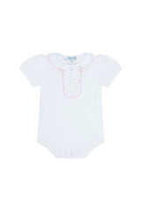Ruffle Short Sleeve Onesie