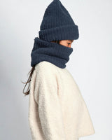 Ribbed Beanie • Fuzzy