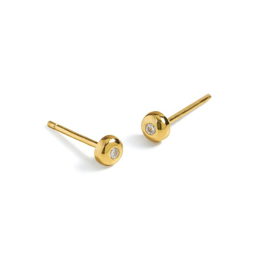 Twinkle Circle Studs - Standard
