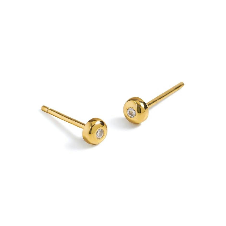 Twinkle Circle Studs - Standard