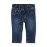 Dark Blue Denim Baby Jeans