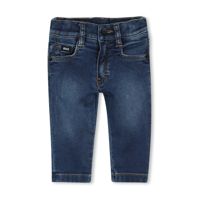 Dark Blue Denim Baby Jeans