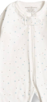 Stars Print Baby Footie Sleeper | Hypoallergenic Pima Cotton