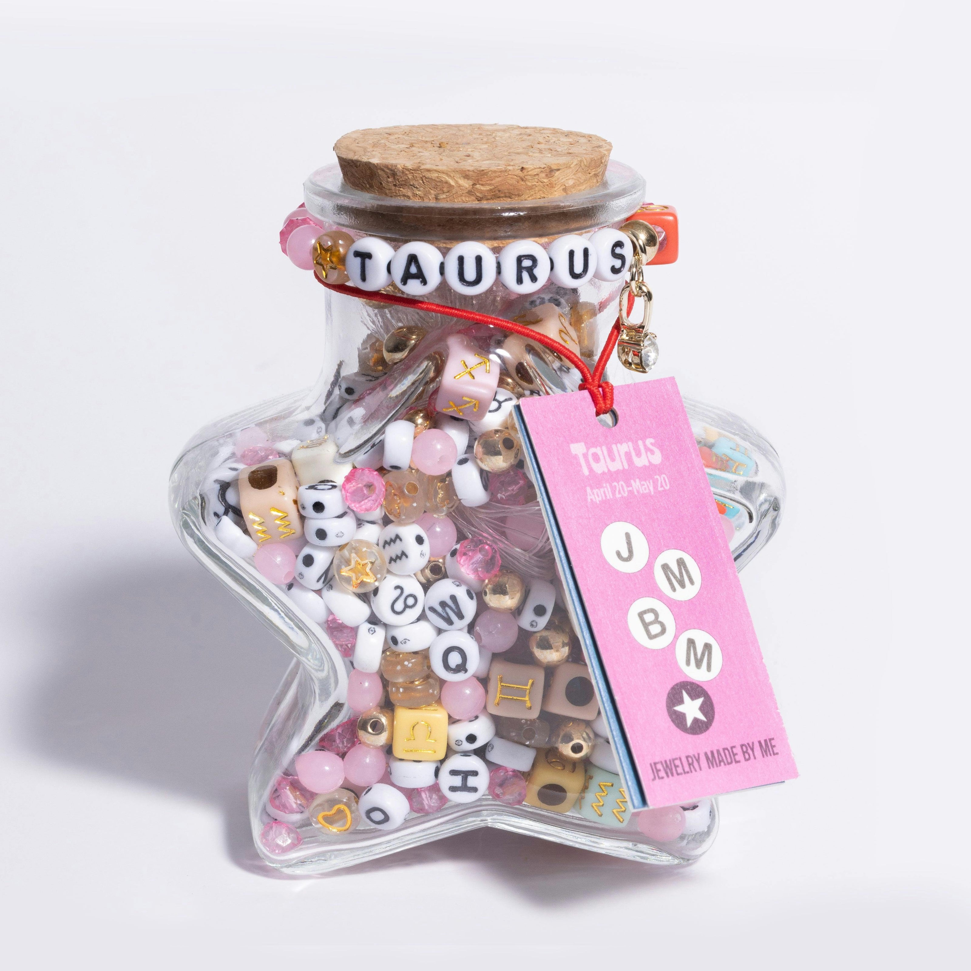 Taurus Zodiac Sign Star Bead DIY Kit