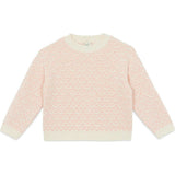 BONTON Lovely Hearts Sweater - Ecru Bonton