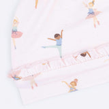Petite Ballet - Kimono Gown & Ruffle Knotted Hat