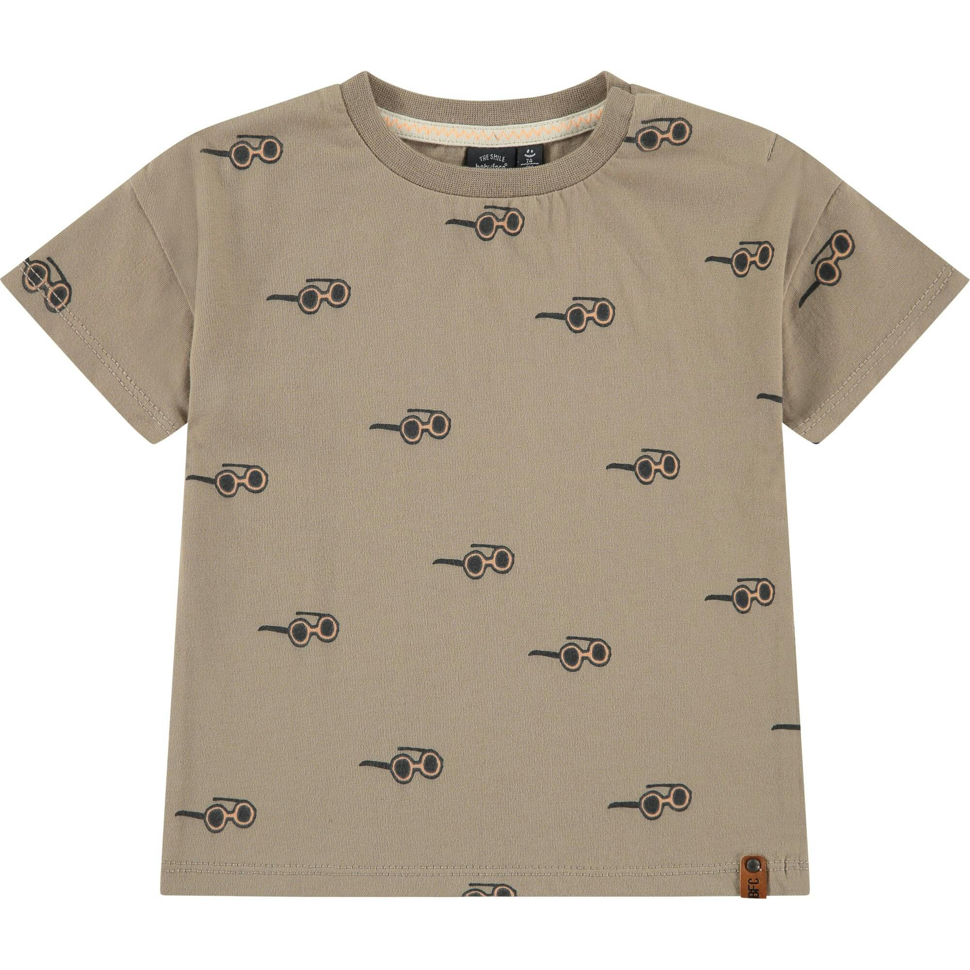 All-Over Sunglasses Graphic Print T-Shirt