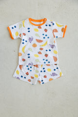 vitamin c orange short set