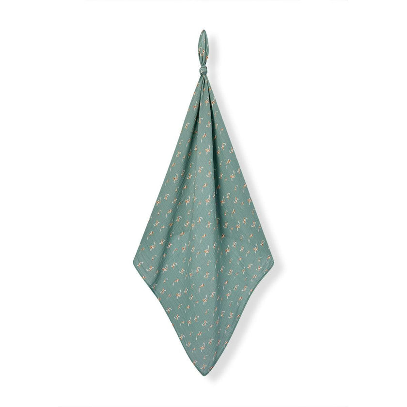 Swimming Koi Organic Cotton Swaddle