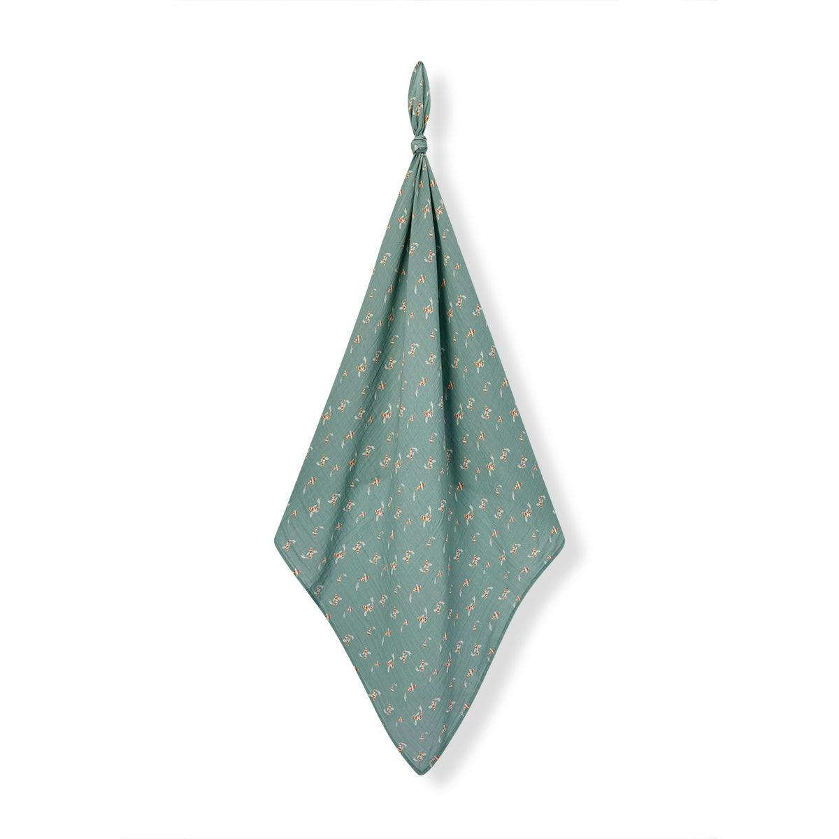 Swimming Koi Organic Cotton Swaddle