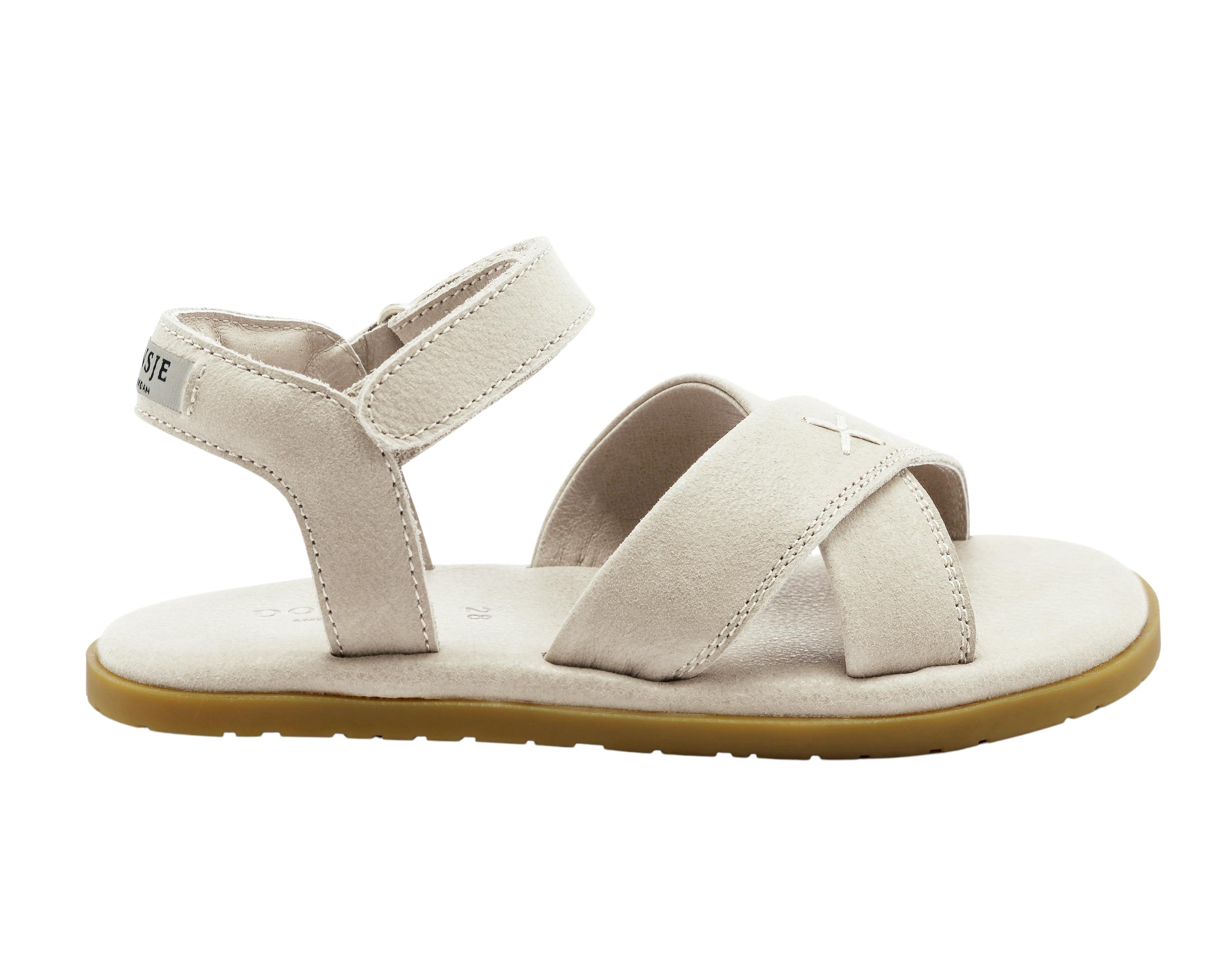 Otis Sandals | Off White Leather