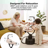 Swoon Evolution Connect Smart Baby Swing