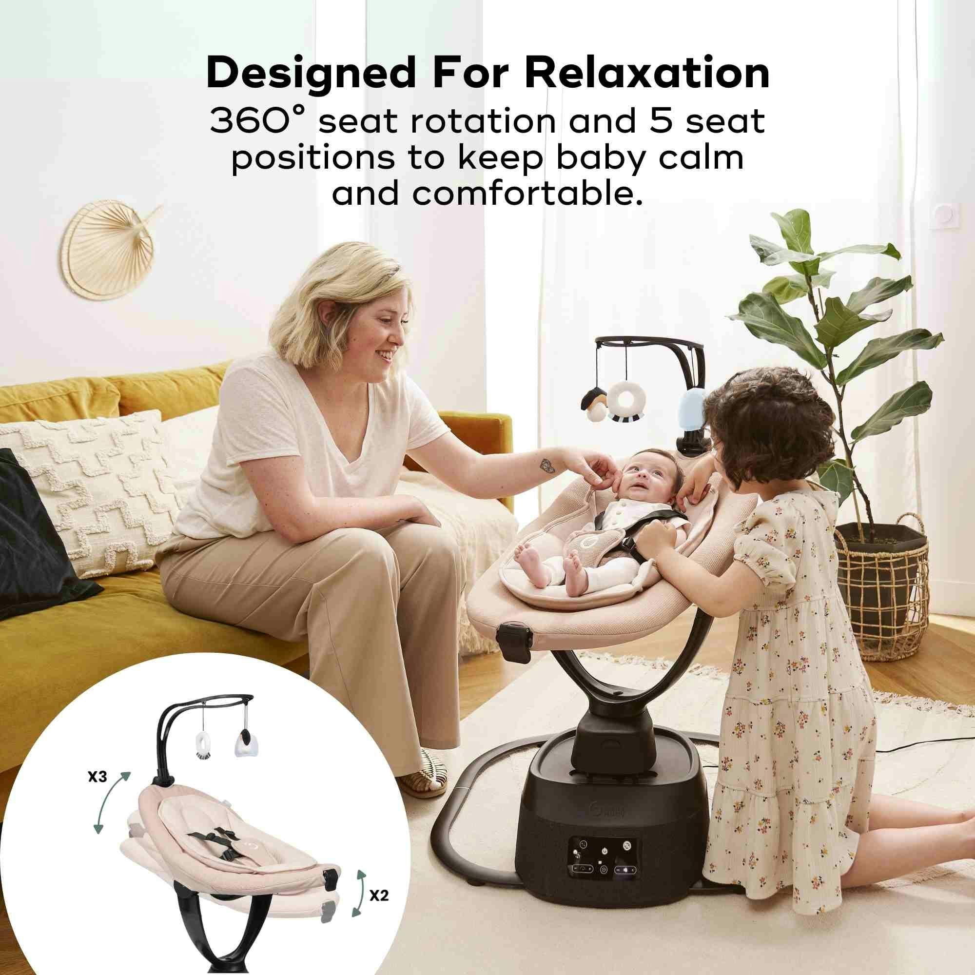 Swoon Evolution Connect Smart Baby Swing