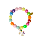 Bright Gum Ball Bracelet Set