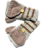 Kids Fingerless Fold-Over Mittens