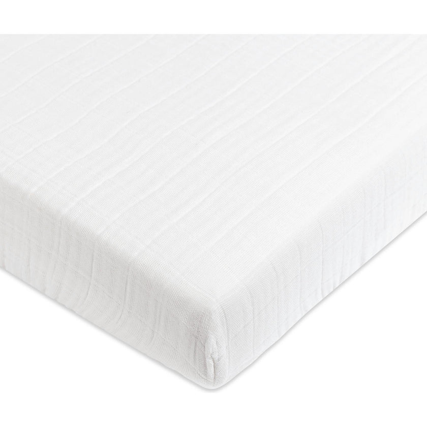 Organic Muslin Cotton Mini Crib Sheet