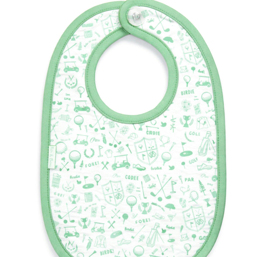 Golf Print Bib