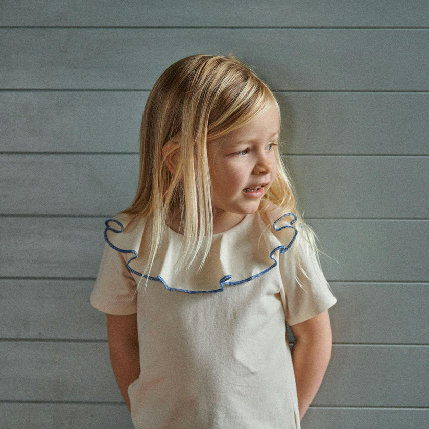 Short Sleeve Tate Ruffle Top