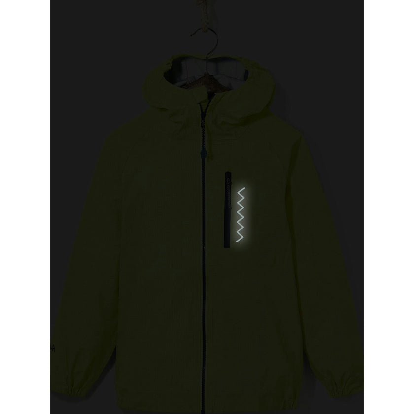 One ultralight rain jacket