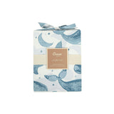 Caspian Whale Cotton Fitted Crib Sheet
