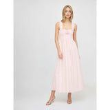 The Rosetta Nap Dress - Pink Broderie Voile