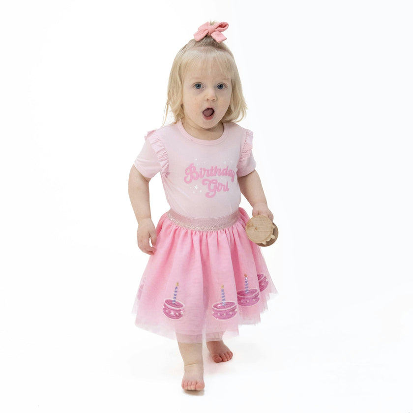 Birthday - Tutu Skirt with Bike Shorts