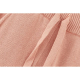 Organic Cotton Knit Joggers, Pink