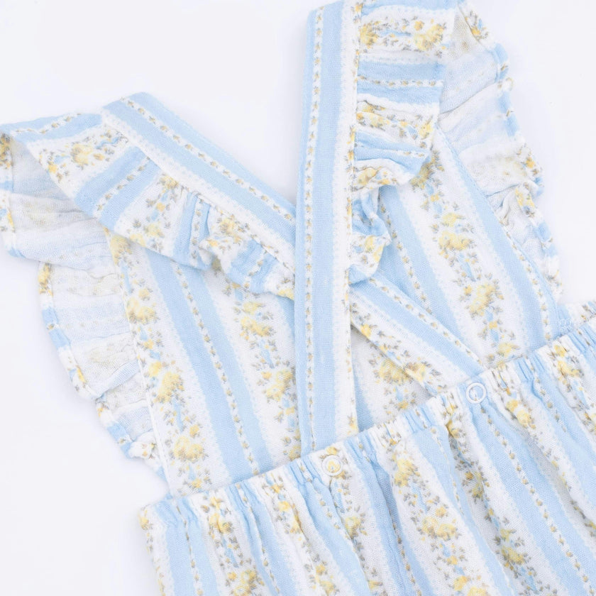 Odalys Floral Stripe - Sunsuit