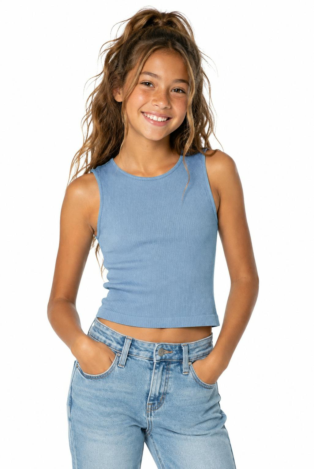 Sleeveless Seamless Top (8-12y)
