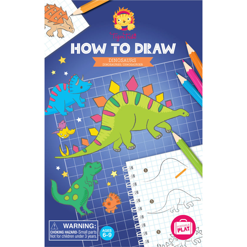 Tribe: How to Draw - Dinosaurs - Creative Artistic Set
