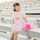 Game Day Sequin Patch Short Sleeve T-Shirt