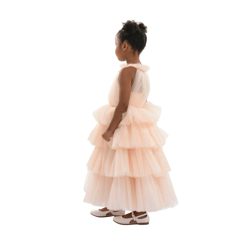 Peach Francesca Dress