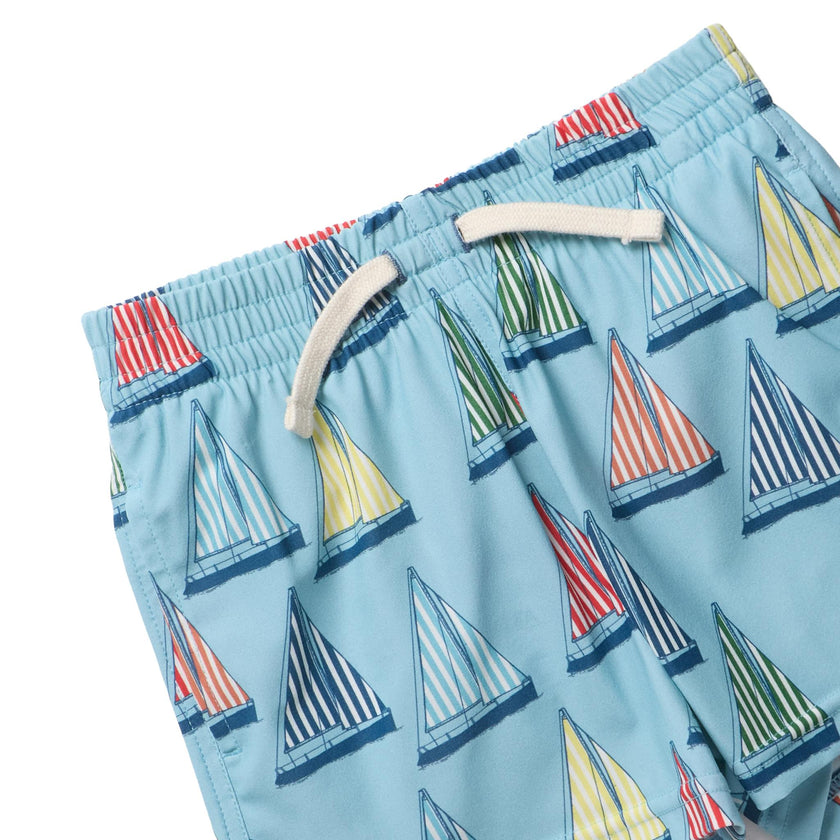 Boys Swim Trunk - Blue Regatta