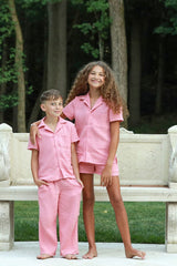 Organic Cotton Camp Collar Waffle Shirt