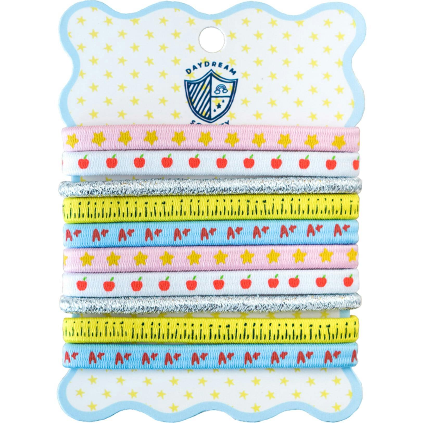 Smarty Pants Printed Pack of 10 Hair Tie Set